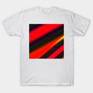 red black abstract design T-Shirt